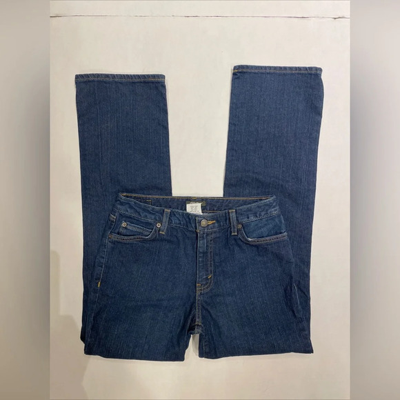 Eddie Bauer Natural Fit Blue Jean Denim Jeans Size 6 - Picture 1 of 7